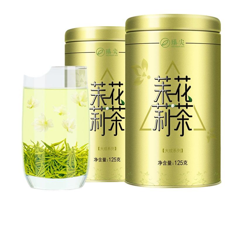 至尊茉莉绿茶 - 优质新采摘,香气浓郁,A级以上茶叶