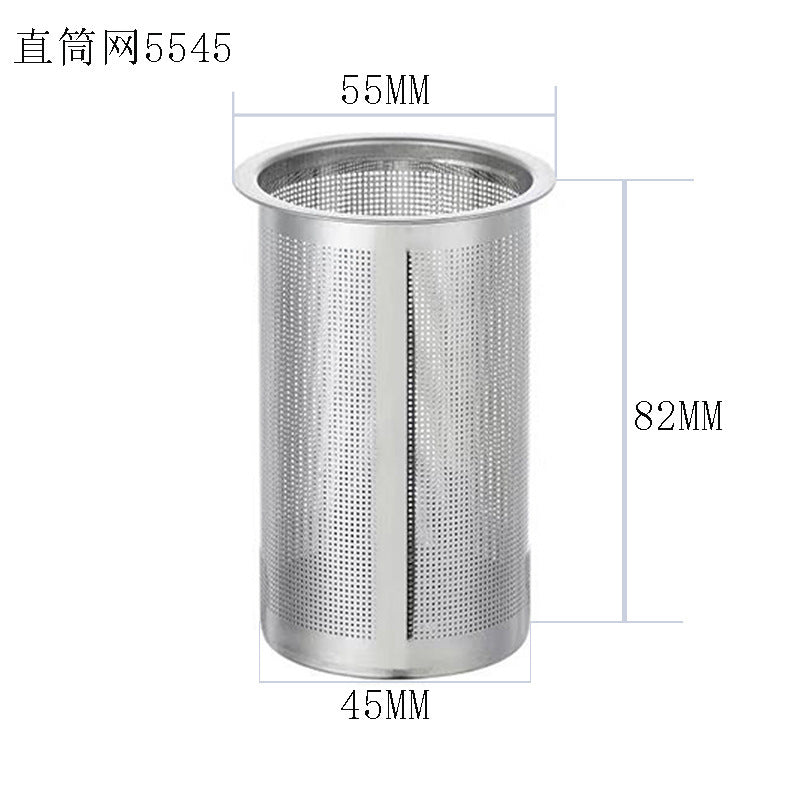 不锈钢茶叶过滤器 - 细网茶叶过滤器,适用于散装茶叶,可重复使用且可洗碗机清洗的茶具配件,兼容茶壶、马克杯和杯子