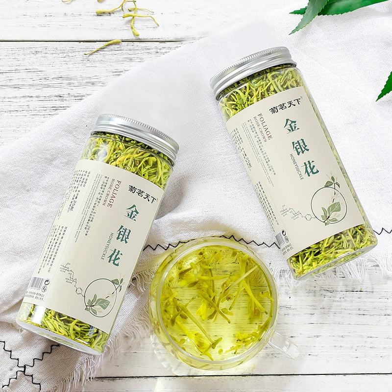 正宗金花与菊花茶混合 - 自然排毒与清凉草本饮品