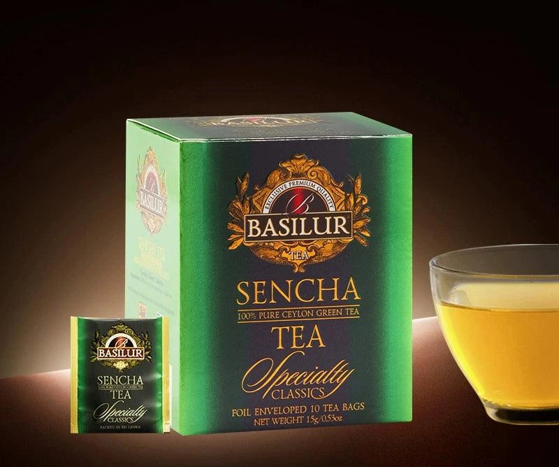 Sri Lanka Çay Koleksiyonu: Meyveli Yeşil Çay ve Vanilyalı Seylon Siyah Çay Poşetleri