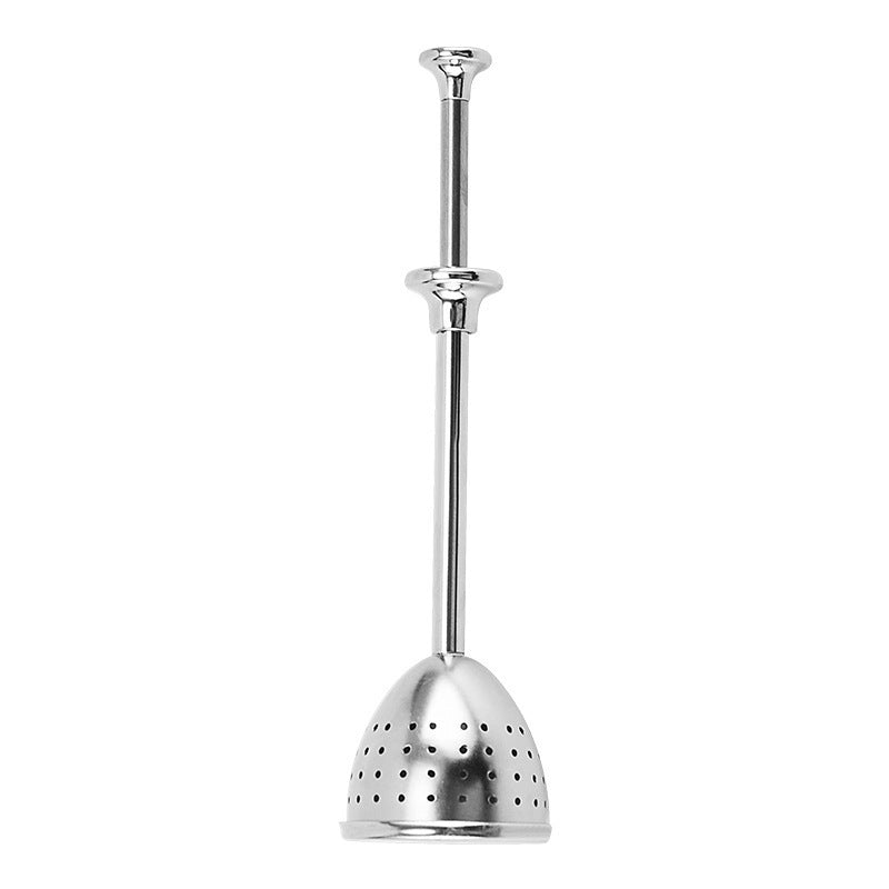 Stainless Steel Adjustable Tea Infuser Ball - Expandable Pipe-Style Tea Strainer with Leak-Proof Design, Reusable Tea Filter for Loose Leaf Tea, Tea Brewing Accessories