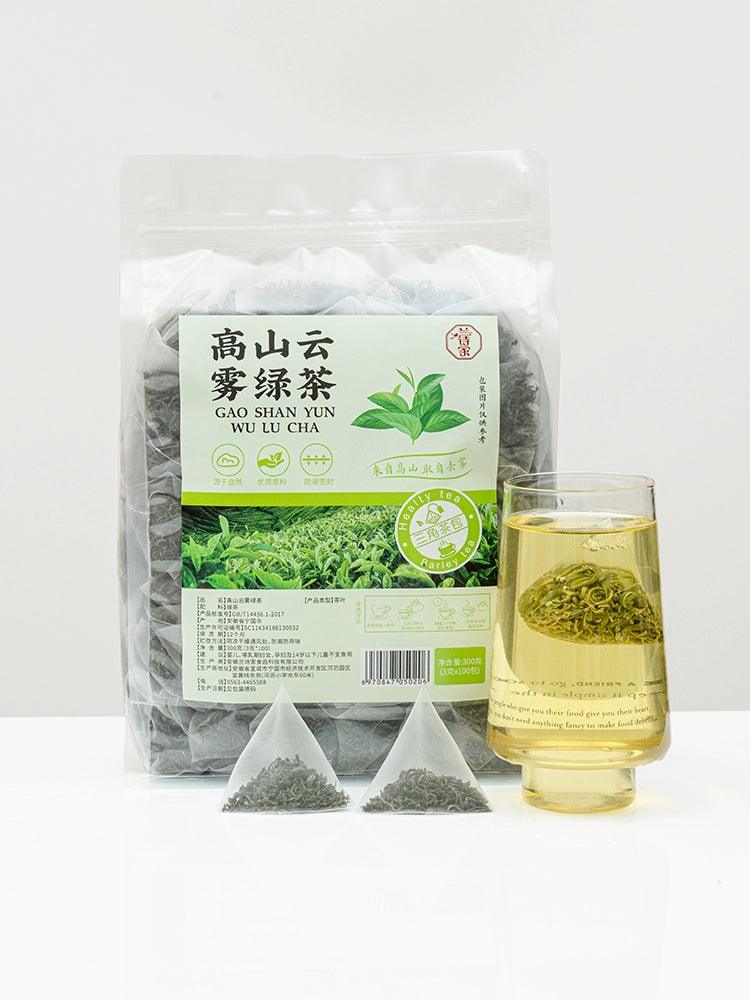 精致的新采摘高山绿茶袋 - 来自高山的纯正风味