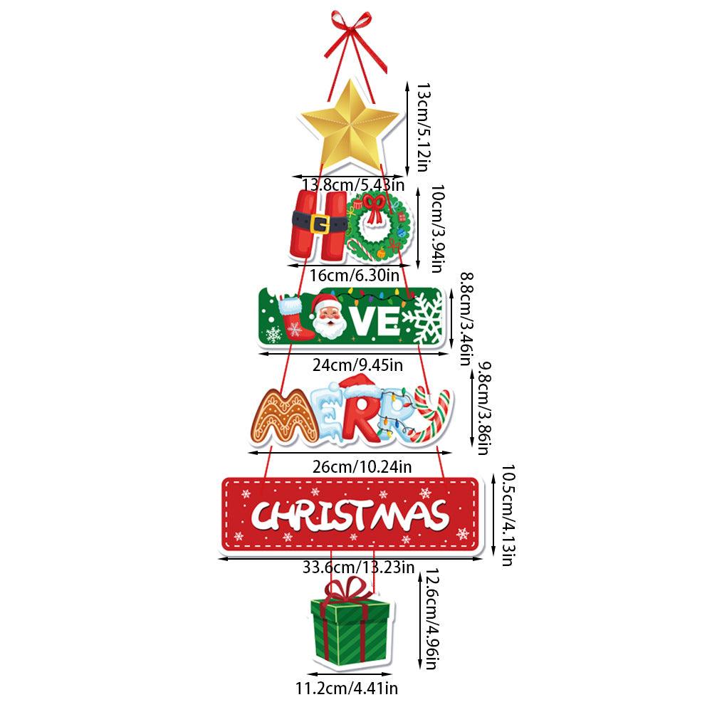 Christmas Decorations Merry Christmas Banner Xmas Porch Door Sign Welcome Banner for Wall Home Party Decor Christmas Decorations Indoor Outdoor