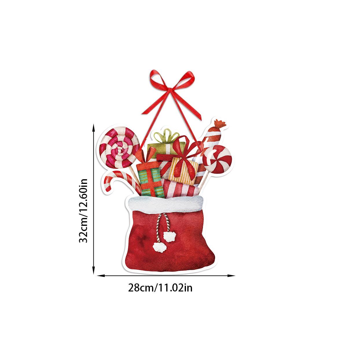 Christmas Decorations Merry Christmas Banner Xmas Porch Door Sign Welcome Banner for Wall Home Party Decor Christmas Decorations Indoor Outdoor