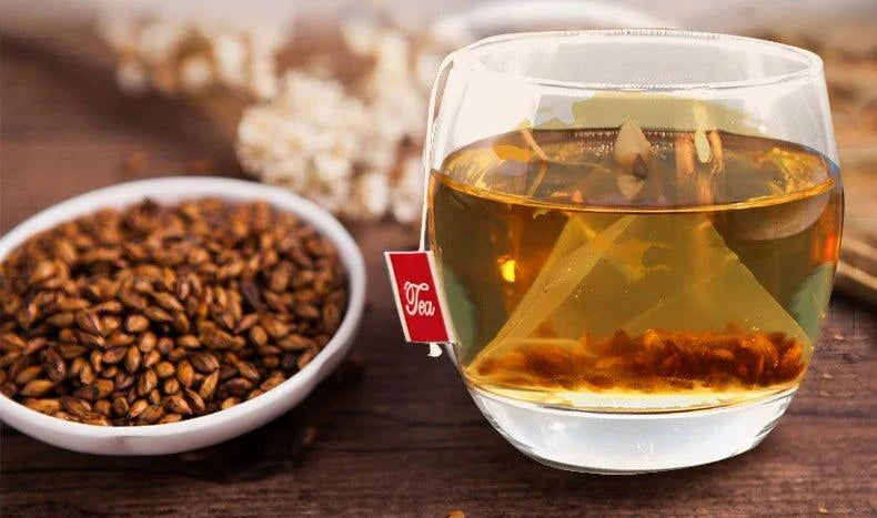 Bolsitas de té de cebada con aroma fuerte auténtico