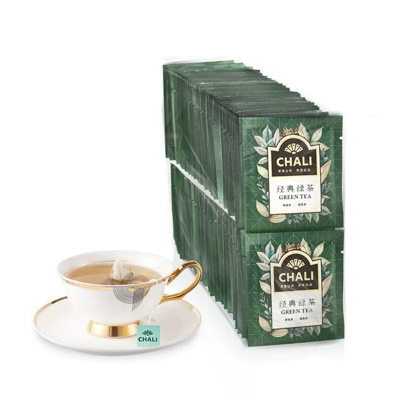 高级茶包系列 - 桃子乌龙茶、玫瑰桂花水果茶、冷泡黑茶与绿茶混合饮品