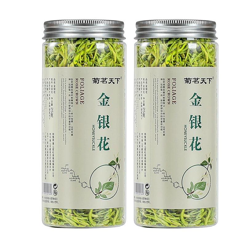 正宗金花与菊花茶混合 - 自然排毒与清凉草本饮品