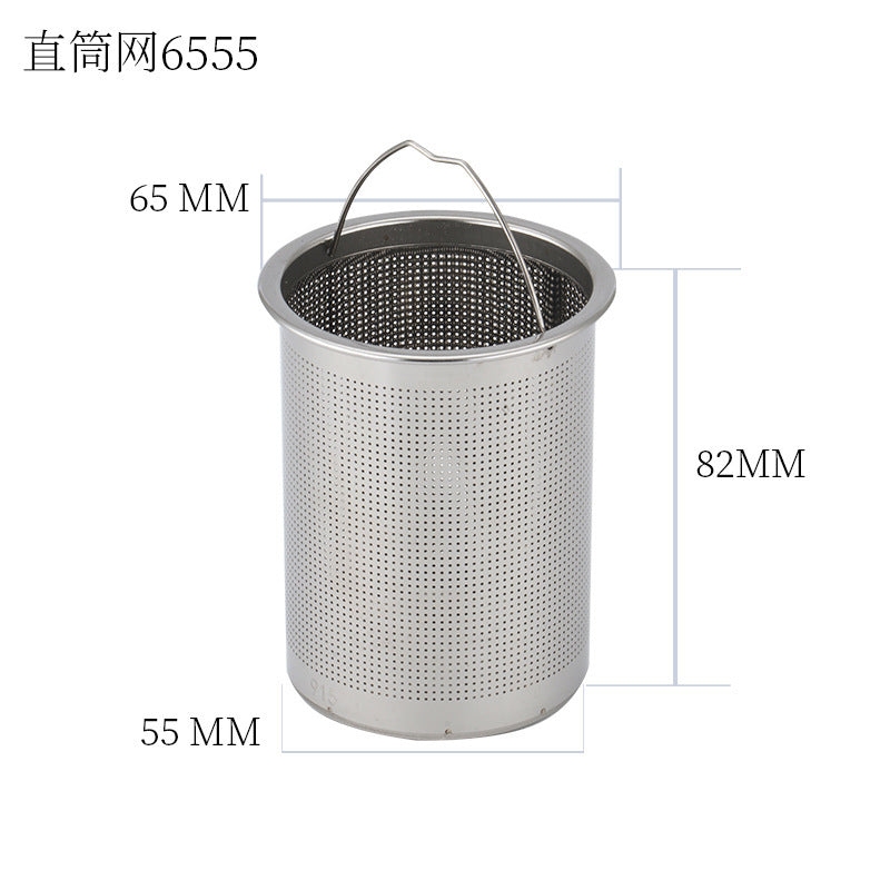 不锈钢茶叶过滤器 - 细网茶叶过滤器,适用于散装茶叶,可重复使用且可洗碗机清洗的茶具配件,兼容茶壶、马克杯和杯子