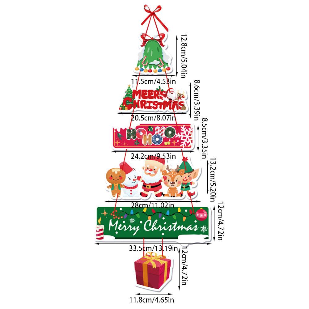 Christmas Decorations Merry Christmas Banner Xmas Porch Door Sign Welcome Banner for Wall Home Party Decor Christmas Decorations Indoor Outdoor