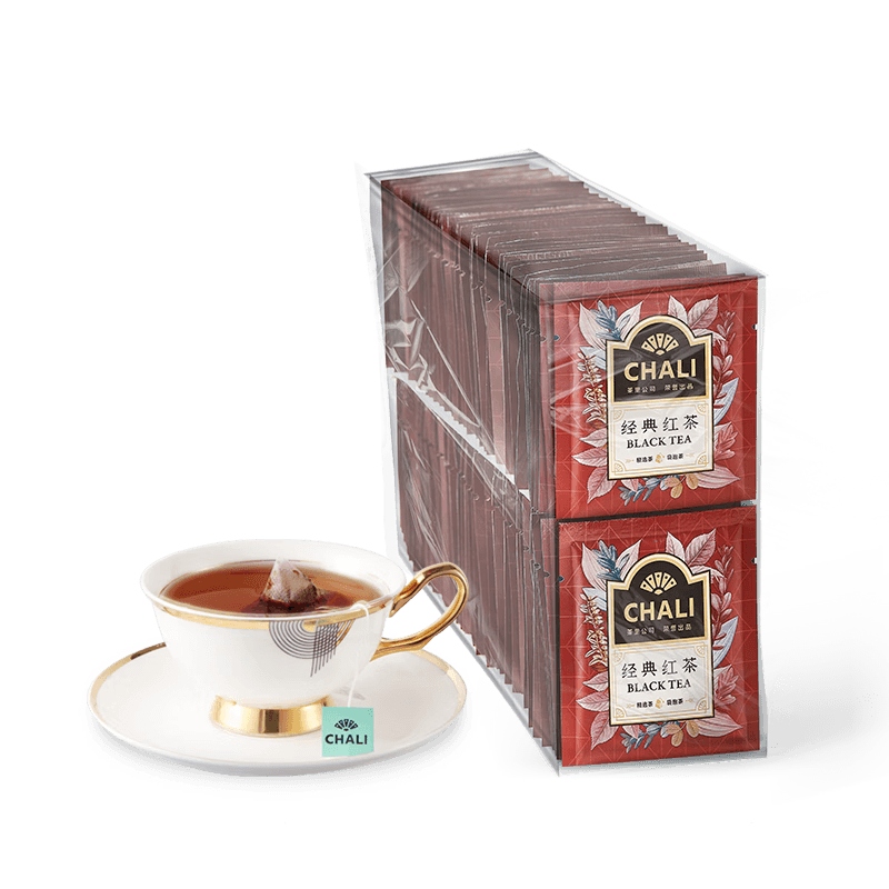 高级茶包系列 - 桃子乌龙茶、玫瑰桂花水果茶、冷泡黑茶与绿茶混合饮品
