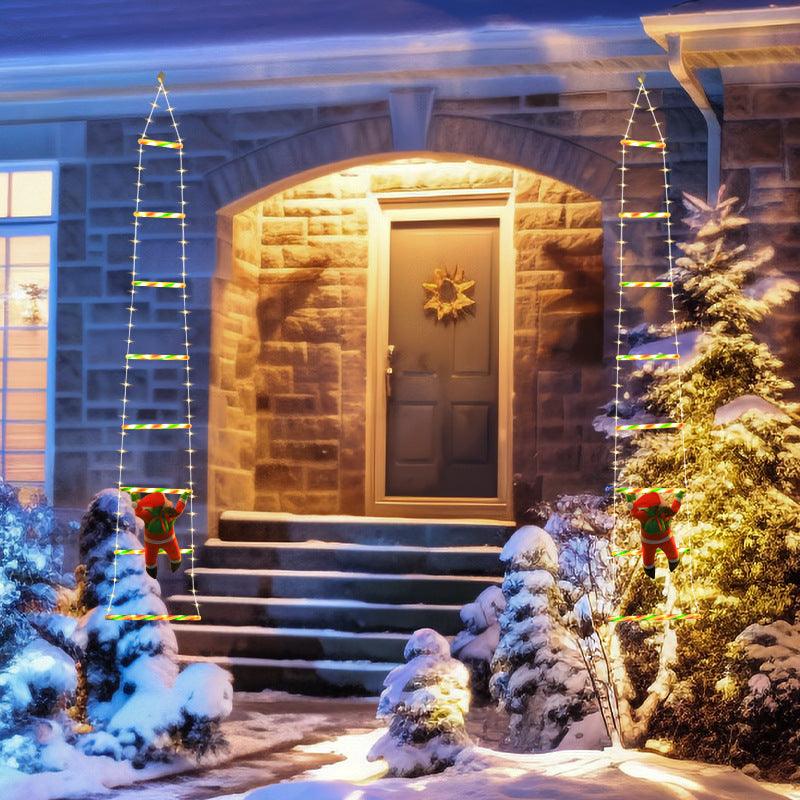 LED Christmas Lights Outdoor String Lights for Ladder and Tree Decoration Festival Atmosphere Lights