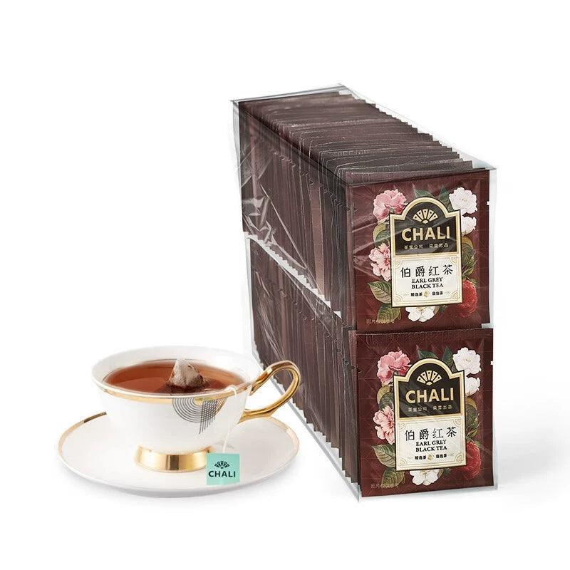 高级茶包系列 - 桃子乌龙茶、玫瑰桂花水果茶、冷泡黑茶与绿茶混合饮品