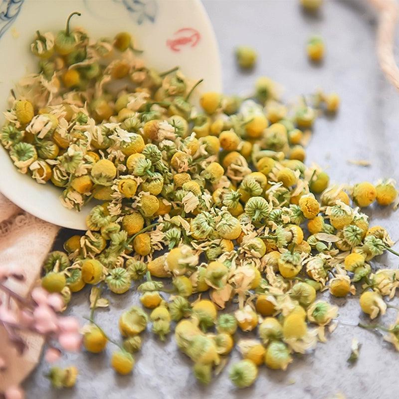 Genuine Chamomile Tea - Pure Western Chamomile Herbal Infusion for Relaxation