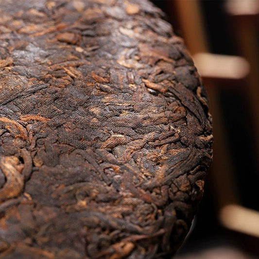 Aged Yunnan Seven Sons Puerh Tea Cake, Over 10 Years Old, Premium Ancient Tree Ripened Tea - Dwtea.com