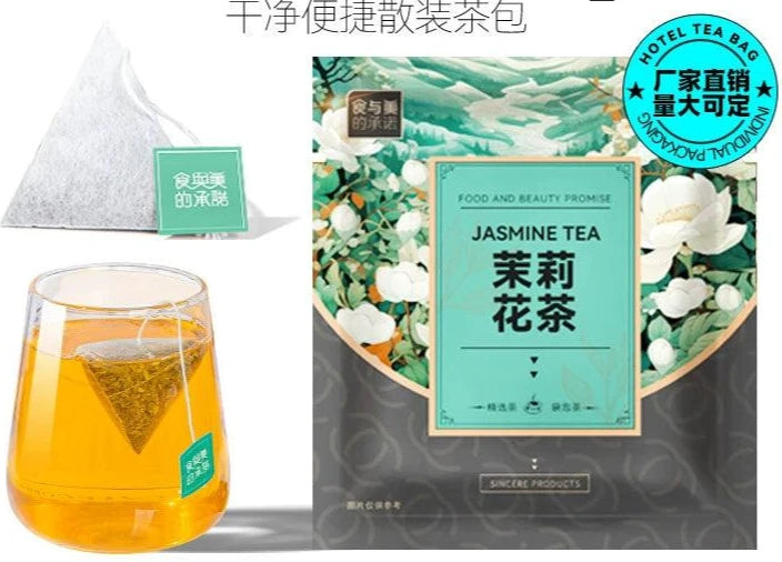 Assorted Tea Bags Collection - Black, Green, Jasmine, Puer, & Oolong Teas, Single-Serve Cold Brew Ready, Hotel-Quality Independent Packaging - Dwtea.com