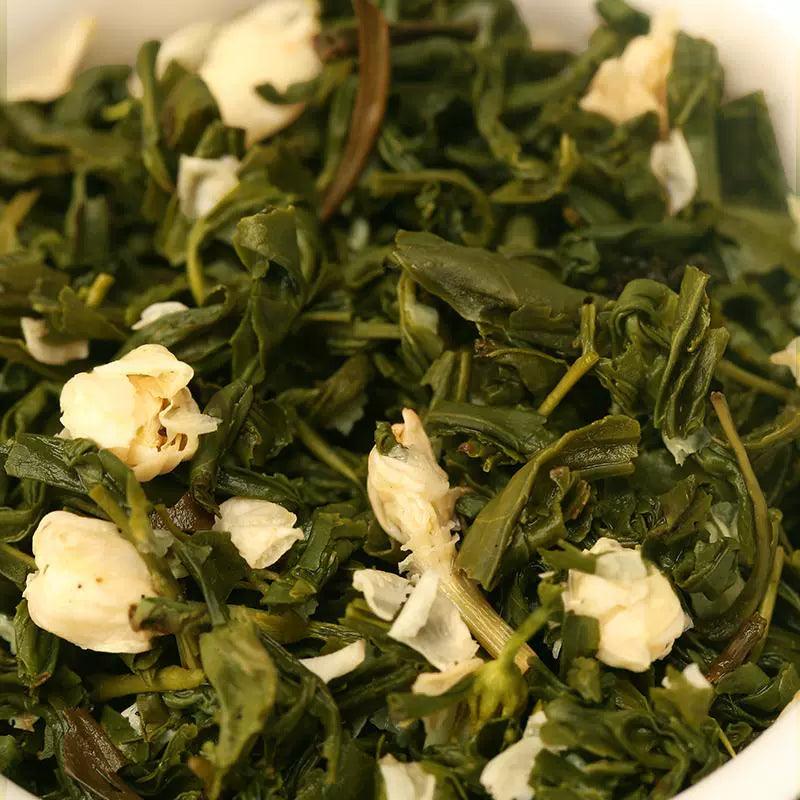 Freshly Brewed Aroma Jasmine Green Tea - Premium New Crop, Intense Fragrance - Dwtea.com