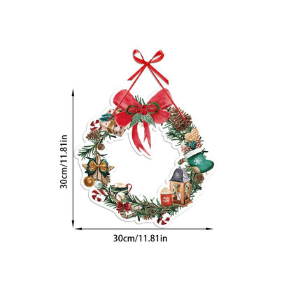 Christmas Decorations Merry Christmas Banner Xmas Porch Door Sign Welcome Banner for Wall Home Party Decor Christmas Decorations Indoor Outdoor