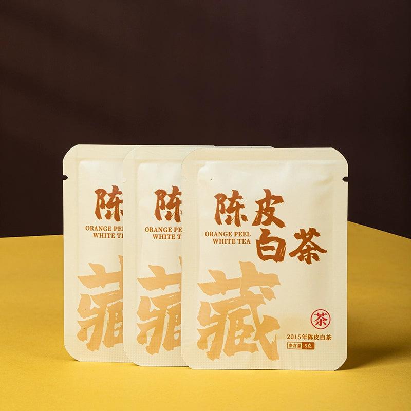 Aged 2015 White Tea Leaves, Portable Packaging for Easy Enjoyment - Dwtea.com