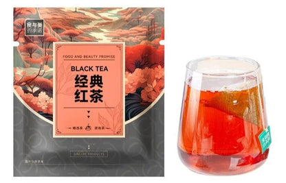 专业茶包 黑茶与绿茶混合 - 适合企业、餐厅和酒店环境