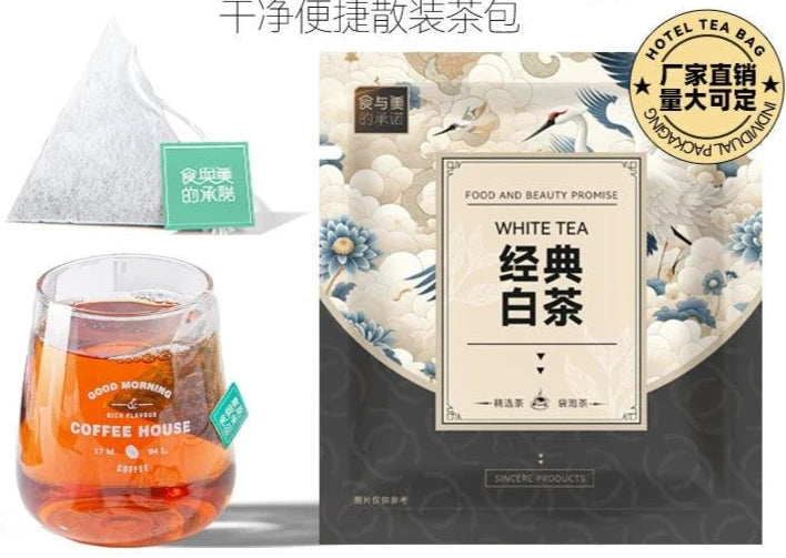 Assorted Tea Bags Collection - Black, Green, Jasmine, Puer, & Oolong Teas, Single-Serve Cold Brew Ready, Hotel-Quality Independent Packaging - Dwtea.com