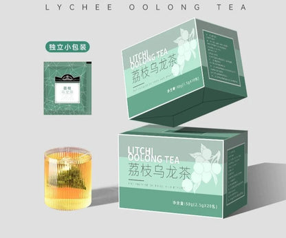 Premium Tea Blend Pack - Peach Oolong, Rose Infused Black Tea, White Peach Fruit Tea, Classic Oolong, & Cold Brew Ready Tea Bags