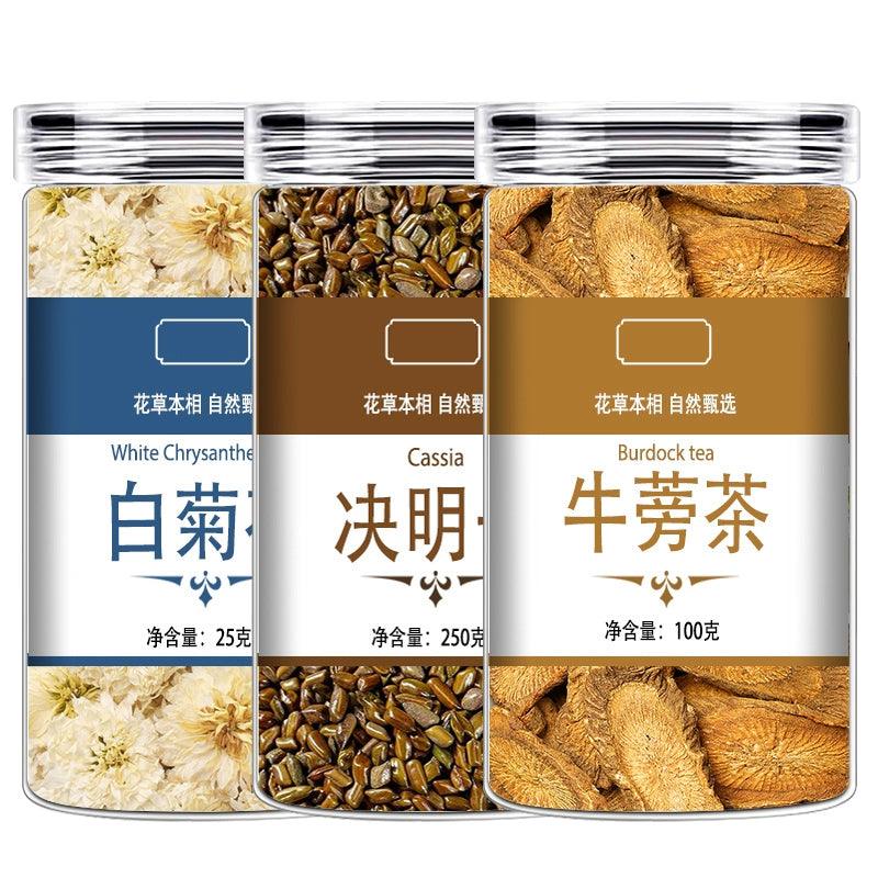 Genuine Golden Burdock Root Tea - Premium Dried Burdock Slices - Herbal Infusion with Hawthorn Berries & Licorice - Dwtea.com