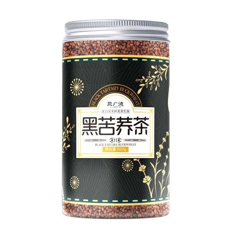 Premium Tartary Buckwheat Tea - Dark Roasted, Sichuan Daliangshan Origin, Whole Grain Barley & Tartary Buckwheat Blend, Rich Malt Flavor - Dwtea.com