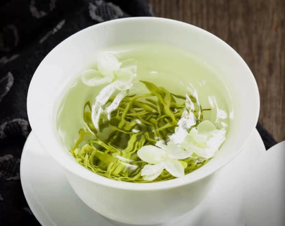 至尊茉莉绿茶 - 优质新采摘，香气浓郁，A级以上茶叶