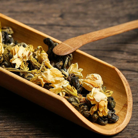 Exquisite Jasmine Dragon Pearls Tea - Richly Aromatic Green Tea Blend with Natural Flower Essence - Dwtea.com