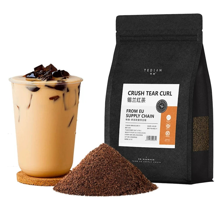 Chá Preto Ceylon Especial para Lojas de Bubble Tea – Mistura Autêntica do Sri Lanka, Perfeita para Chá Gelado de Limão ao Estilo Hong Kong e Infusões Artesanais de Limão
