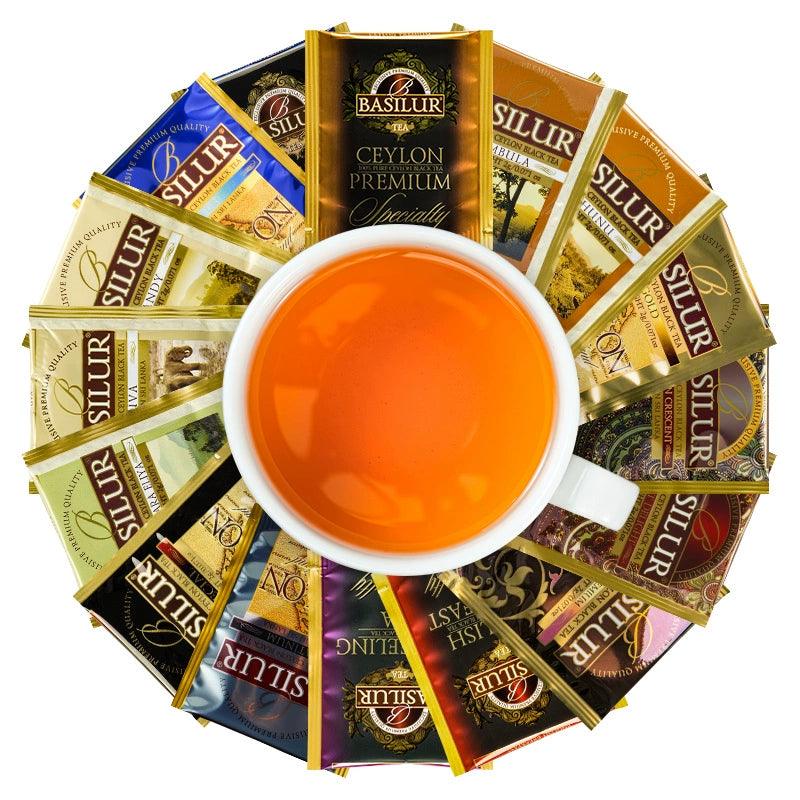 Sri Lanka Tea Collection: Fruity Green Tea & Vanilla Infused Ceylon Black Tea Bags - Dwtea.com