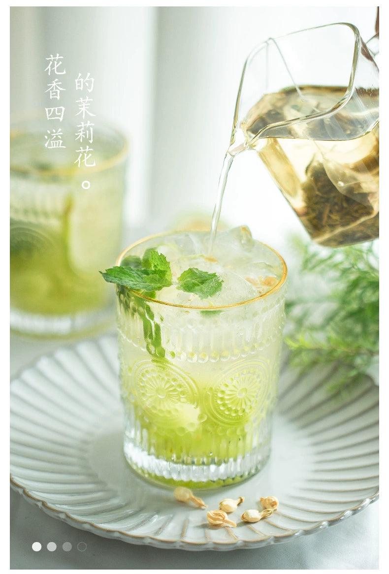 Folhas de Chá Verde de Jasmim Premium - Recentemente Colhidas, Ricamente Aromáticas, Especialmente Criadas para Lojas de Chá e Preparação em Casa