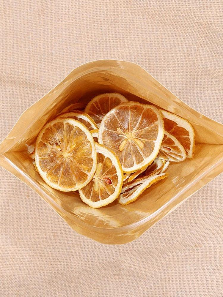 Dried Lemon Slices - Perfect for Infusions, Fruit Tea Decorations - Dwtea.com