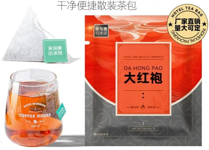 Assorted Tea Bags Collection - Black, Green, Jasmine, Puer, & Oolong Teas, Single-Serve Cold Brew Ready, Hotel-Quality Independent Packaging - Dwtea.com