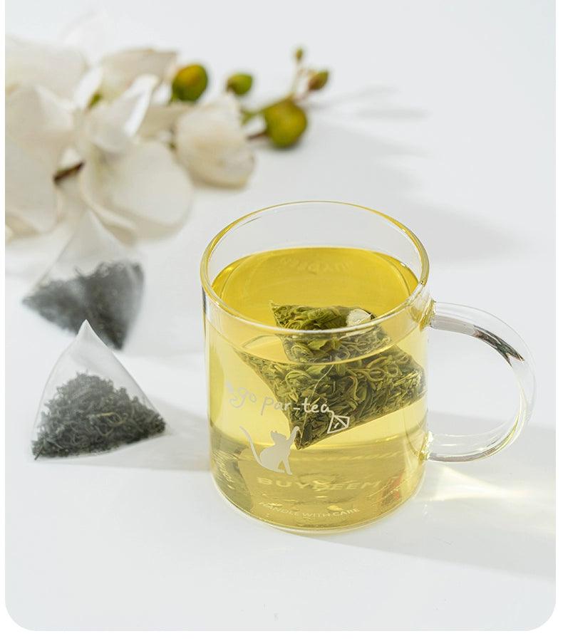 精致的新采摘高山绿茶袋 - 来自高山的纯正风味