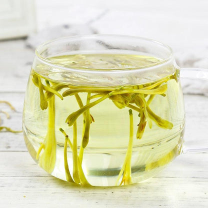 Authentic Golden Flower & Chrysanthemum Tea Blend - Natural Detoxifying & Cooling Herbal Infusion